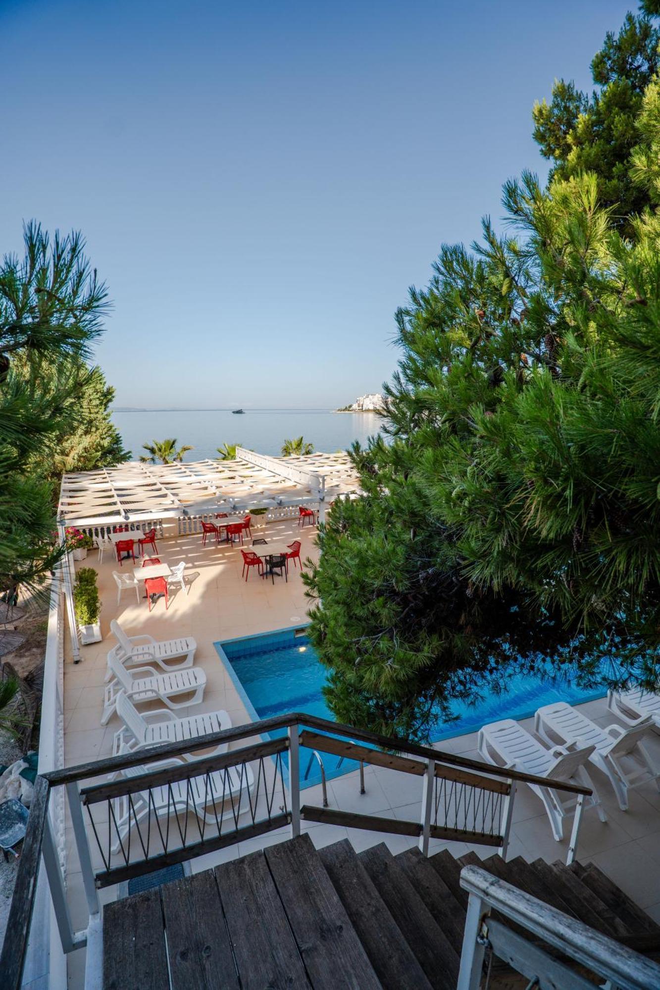 Hotel Sejko Sarandë Exterior foto